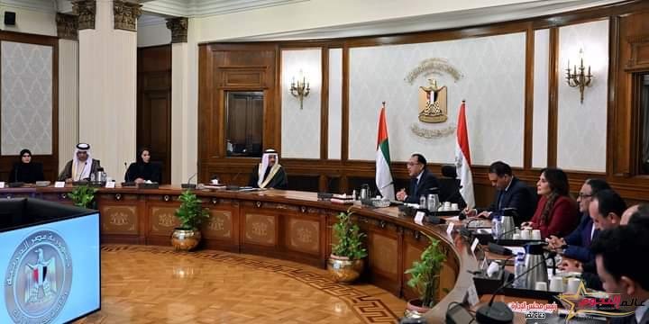 رئيس الوزراء يلتقي رئيس المجلس الوطني الاتحادي الإماراتي والوفد المرافق له