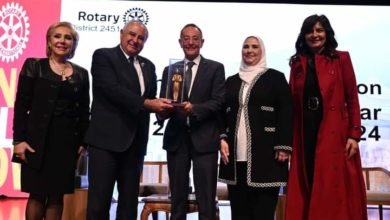 القباج تشهد الندوة السنوية للمؤسسة الروتارية تحت عنوان "دور المجتمع المدني في السلام والتنمية"