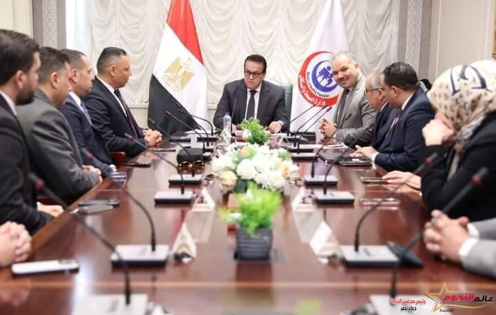 وزير الصحة يشهد توقيع بروتوكول تعاون مع «نوفارتس مصر» لتحديث النظام المميكن للقساطر القلبية