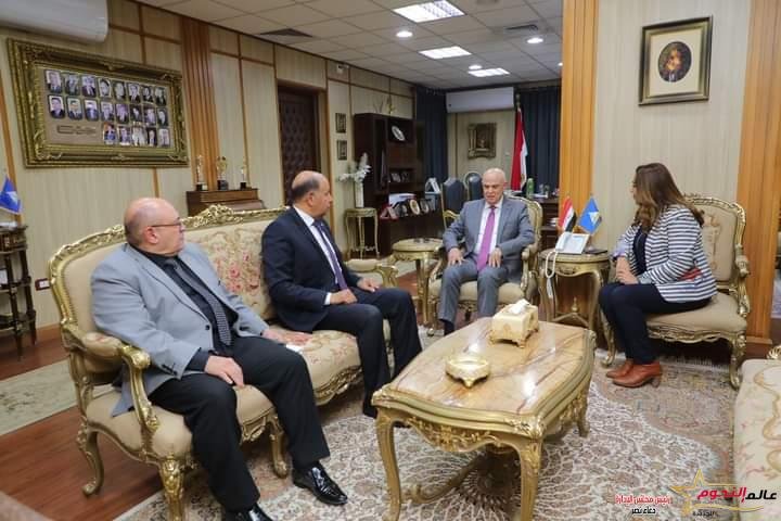 محافظ دمياط تستقبل مستشار السيد رئيس الجمهورية لمبادرة حياة كريمة