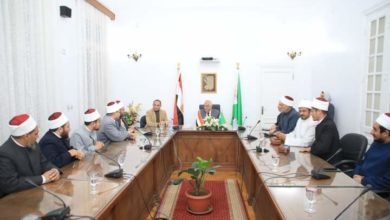 محافظ الجيزة يوجه بتقديم التسهيلات اللازمة لدعم قوافل الازهر الشريف بالواحات البحرية