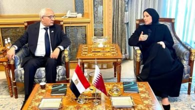 حجازي يلتقي وزيرة التربية والتعليم بدولة قطر لبحث ملفات التعاون المشترك 