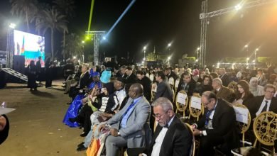 بدء توافد النجوم على حفل افتتاح مهرجان الأقصر للسينما الإفريقية في معبد الأقصر