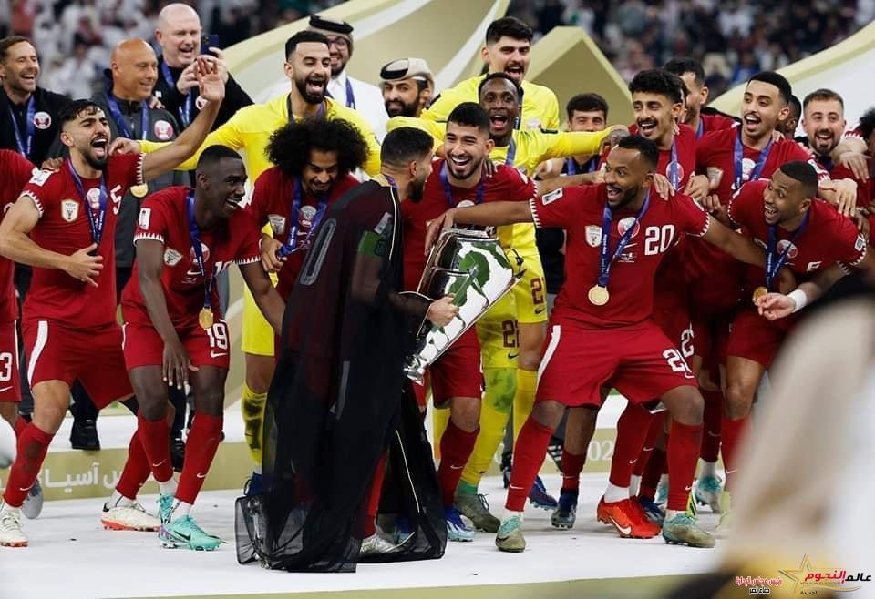 العنابي يتوج بـ بطولة كأس آسيا للمرة الثانية على التوالي 2 العنابي يتوج بـ بطولة كأس أسيا للمرة الثانية على التوالي