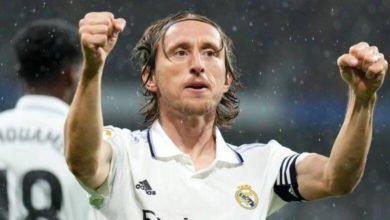 لوكا مودريتش ينقذ ريال مدريد ويحافظ له على الصدارة