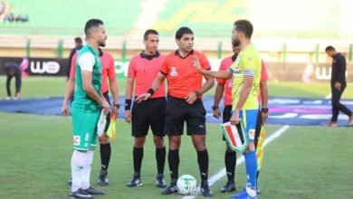 أحمد جمال حكمًا لـ مباراة المقاولون العرب والمصري