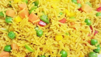 طريقة تحضير أرز بالخضروات من مطبخ عالم النجوم