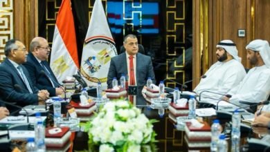 وزير الدولة للإنتاج الحربي يستقبل ممثلي مجموعة "إيدج" الإماراتية لمناقشة سبل التعاون المشترك في مجال التصنيع العسكري