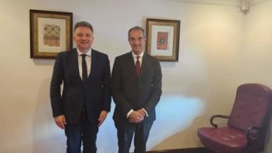 وزير الاتصالات وتكنولوجيا المعلومات يبحث مع وزير الإعلام والاتصالات فى صربيا فرص التعاون بين البلدين