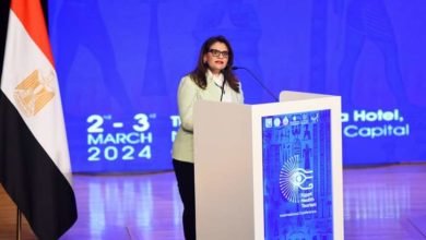 وزيرة الهجرة تشارك في الجلسة الافتتاحية لفعاليات المؤتمر الدولي للسياحة الصحية بالعاصمة الإدارية الجديدة