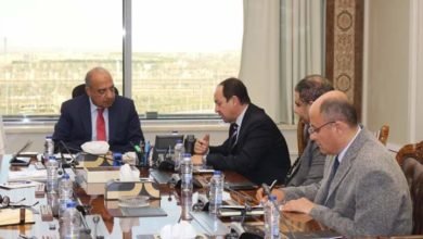 عصمت يتابع الموقف التنفيذي لمشروعات الطاقة النظيفة والتوافق البيئي والتحول الأخضر والاستفادة من برامج الدعم