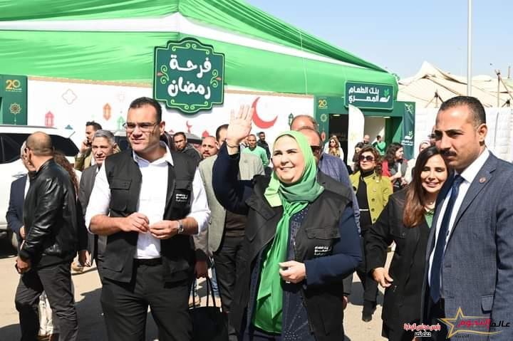 وزيرة التضامن الاجتماعي تدشن حملة بنك الطعام "إفطار صائم" خلال شهر رمضان المعظم 1 وزيرة التضامن الاجتماعي تدشن حملة بنك الطعام "إفطار صائم" خلال شهر رمضان المعظم