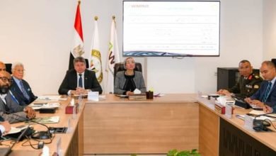 وزيرة البيئة تترأس الاجتماع التاسع لمجلس ادارة جهاز تنظيم إدارة المخلفات