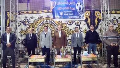 محافظ أسيوط يشهد ختام كأس كرة القدم لحملة "بشبابها" ويهنئ فريق مركز شباب الفتح