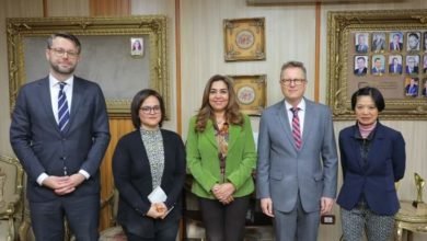 محافظ دمياط تستقبل سفير جمهورية ألمانيا الاتحادية لدى القاهرة