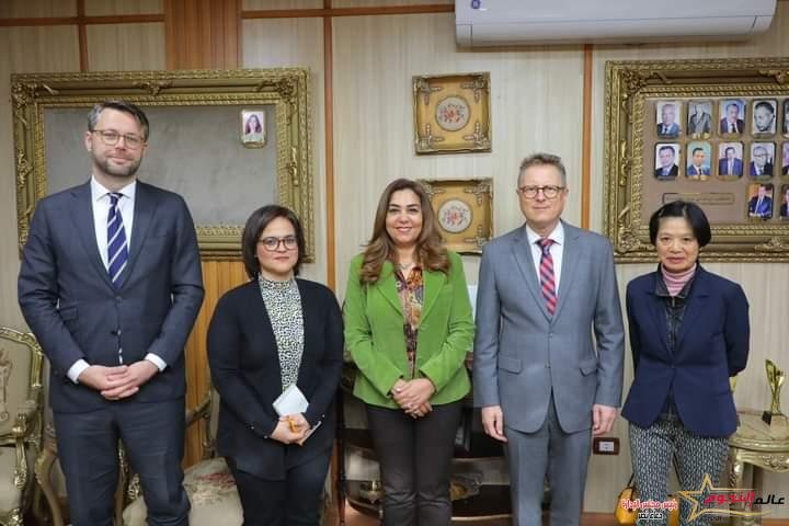محافظ دمياط تستقبل سفير جمهورية ألمانيا الاتحادية لدى القاهرة 1 محافظ دمياط تستقبل سفير جمهورية ألمانيا الاتحادية لدى القاهرة