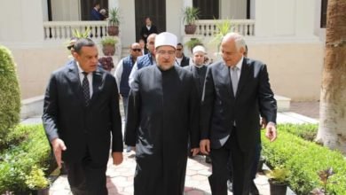 وزيرا الأوقاف والتنمية المحلية ومحافظ الجيزة يلتقون قيادات الدعوة بمحافظة الجيزة