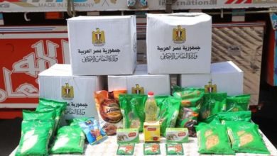 محافظ دمياط تشهد استلام ٥ آلاف كرتونة مواد غذائية فى إطار مبادرة وزارة التضامن الاجتماعي وبنك الطعام المصرى