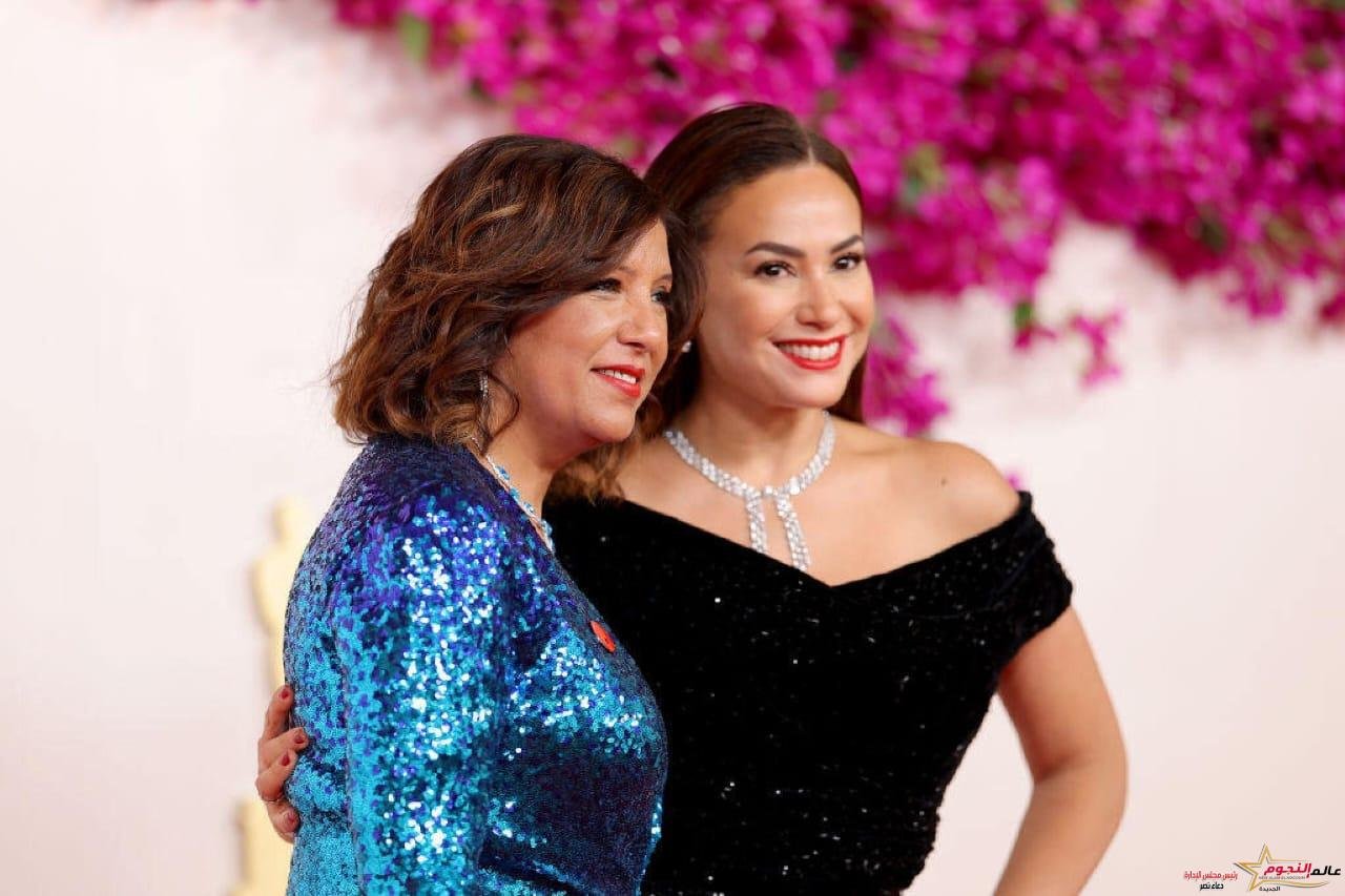 هند صبري تتألق على السجادة الحمراء في حفل توزيع جوائز الأوسكار 