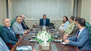 وزير الدولة للإنتاج الحربي" يستقبل ممثلي شركة "بابيريوس" لبحث مستجدات التعاون المشترك 
