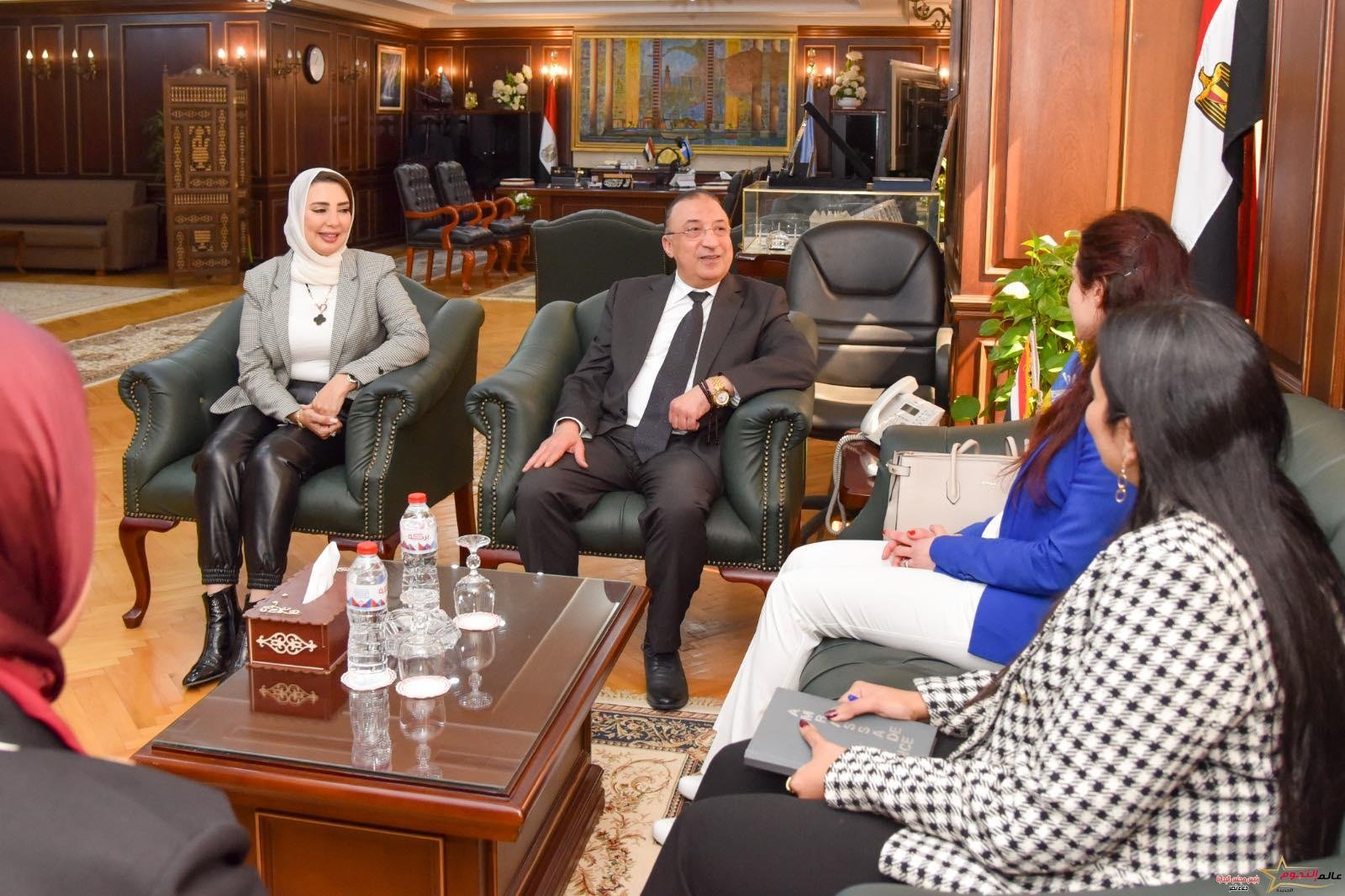 محافظ الإسكندرية يبحث مع قنصل عام فرنسا تعزيز سبل التعاون بين البلدين