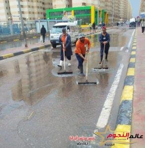 محافظ الإسكندرية: تواجد ميداني لجميع الأجهزة التنفيذية على مدار الساعة للتعامل مع تداعيات حالة عدم استقرار الأحوال الجوية