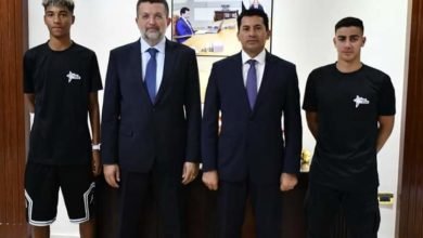 صبحي يلتقي مواهب المشروع القومي لاكتشاف المواهب في كرة القدم "ستارز اوف ايجيبت" قبل سفرهم لخوض تجربة معايشة