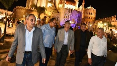 محافظ جنوب سيناء يتابع آخر مستجدات أعمال تطوير وصيانة مسجد الصحابة بالسوق القديم بشرم الشيخ
