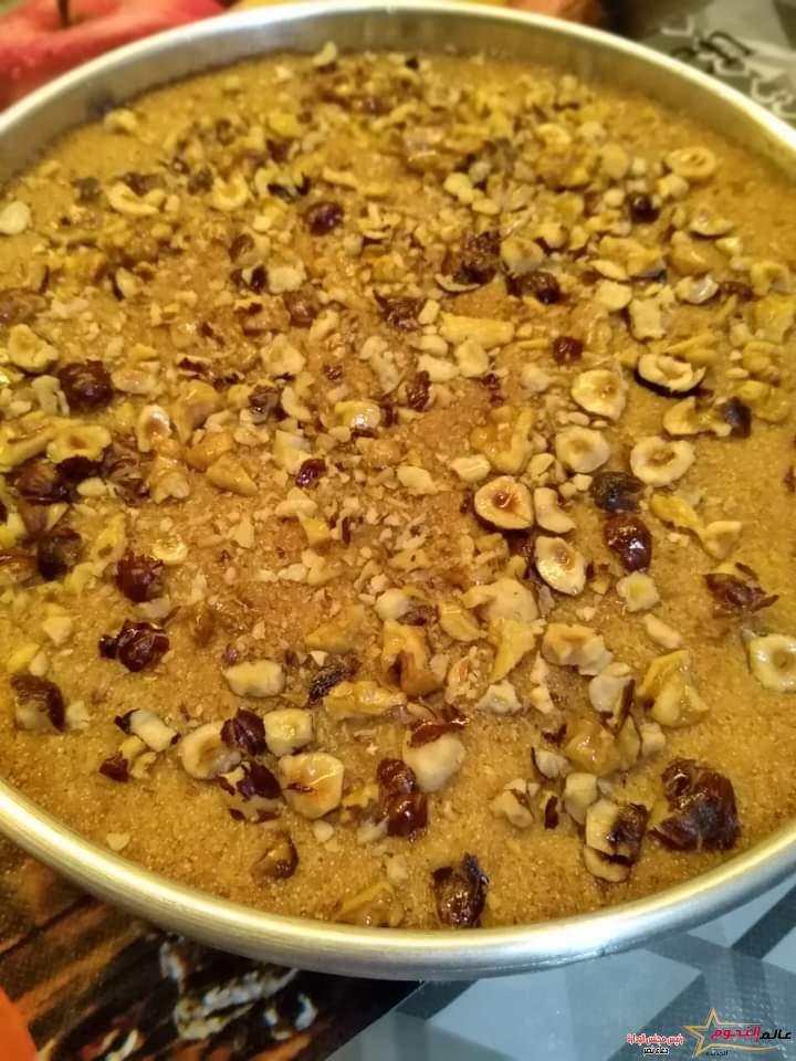 طريقة عمل بسبوسة الحلواني مقدمة من مطبخ عالم النجوم 2 طريقة عمل بسبوسة الحلواني مقدمة من مطبخ عالم النجوم