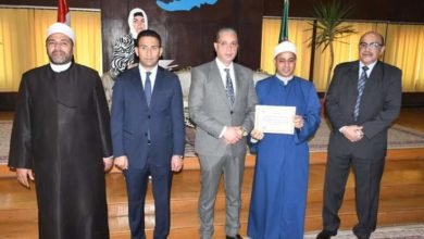 محافظ الفيوم يكرم حفظة القرآن الكريم الفائزين بمسابقة الأوقاف والأئمة المتميزين وظيفياً وعلمياً