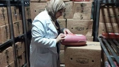 بيطري الشرقية يضبط (٨٥٠ كجم) لحوم مجمدة و مصنعات لحوم و دواجن مخالفة خلال الحملات التفتيشية بمراكز المحافظة