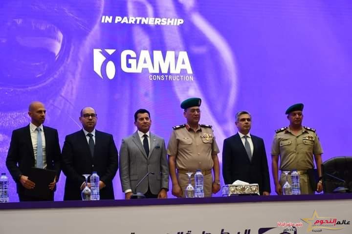 وزير الرياضة ومدير المدرعات للقوات المسلحة يشهدان المؤتمر الصحفي للإعلان عن إستضافة مصر أول بطولة عربية عسكرية للفروسية