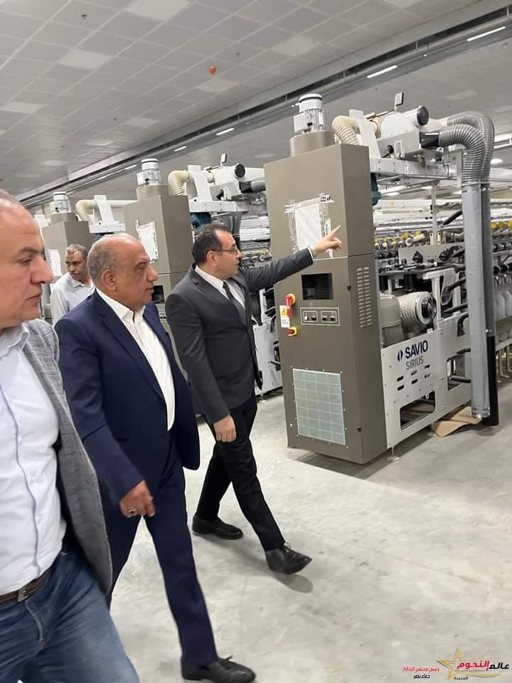 وزير قطاع الأعمال العام يتفقد مصانع شركة مصر للغزل والنسيج في زيارة مفاجئة بالمحلة الكبري 2 وزير قطاع الأعمال العام يتفقد مصانع شركة مصر للغزل والنسيج في زيارة مفاجئة بالمحلة الكبري