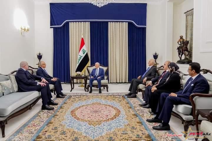 الدكتور سويلم في ضيافة فخامة رئيس الجمهورية العراقية