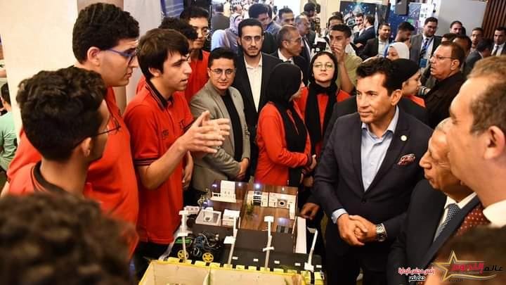 وزير الشباب والرياضة يفتتح ملتقى الشباب الدولي للإبداع والابتكار في الذكاء الاصطناعي في نسخته الثانية