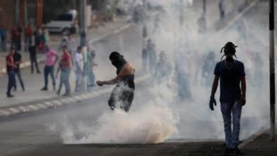 استشهاد شاب فلسطينى برصاص مستوطنين فى قرية المغير شمال شرق رام الله