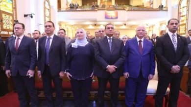 وزير شئون المجالس النيابية يشارك في الاحتفال الرسمي للكنيسة الإنجيلية بعيد القيامة المجيد