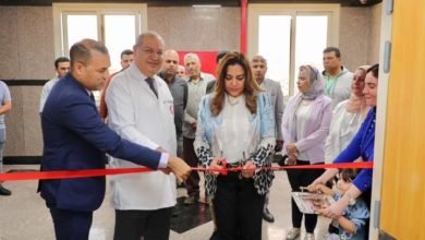 محافظ دمياط تُعلن بدء افتتاحات مشروعات العيد القومى بإزاحة ستار مشروع قسم الغسيل الكلوي للأطفال 
