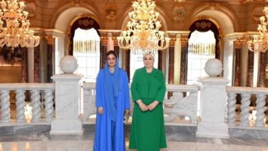 السيدة انتصار السيسى تنشر صورًا من زيارتها وحرم سلطان عمان للعاصمة الإدارية