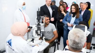 وزيرة الهجرة تتفقد قافلة مؤسسة "راعي مصر" الطبية في قرية علي حمودة