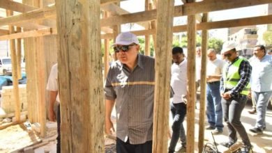 محافظ أسيوط يتفقد أعمال تنفيذ مشروع إحلال وتجديد موقف سيارات الغنايم بتكلفة 30 مليون جنيه وبنسبة تنفيذ 65%