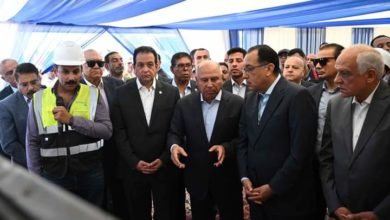 رئيس الوزراء يتفقد أعمال تنفيذ المرحلة الأولى من الخط الرابع لمترو الأنفاق