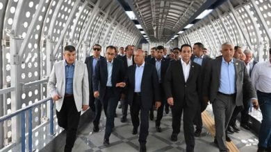 رئيس الوزراء يتفقد أعمال التشغيل التجريبي بالركاب للجزء الثالث من المرحلة الثالثة من الخط الثالث للمترو