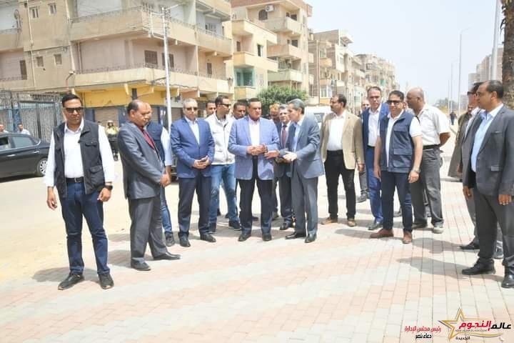 وزير التنمية المحلية ومحافظ الغربية يتفقدان مشروعات الرصف والتطوير بمركزي زفتى والسنطة 2 وزير التنمية المحلية ومحافظ الغربية يتفقدان مشروعات الرصف والتطوير بمركزي زفتى والسنطة