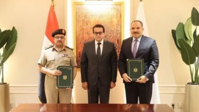 وزير الصحة يشهد توقيع بروتوكول تعاون بين الوزارة وإدارة النظم والمعلومات بالقوات المسلحة