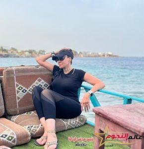 أحدث ظهور للفنانة إيمان ناجي بعد وفاة والدتها