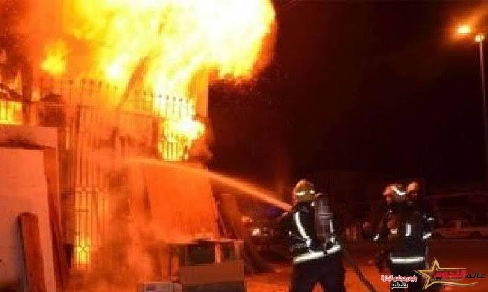 حريق داخل نادي السكة الحديد يُسفر عن إصابة 3 أشخاص بالاختناق
