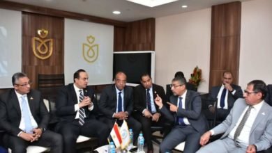 رئيس هيئة الرعاية الصحية يستقبل رئيس لجنة الصحة بمجلس الشيوخ والوفد البرلماني رفيع المستوى المرافق له
