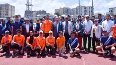 محافظ الإسكندرية يطلق شعلة مارثون الاحتفال بأعياد الربيع من ستاد الإسكندرية الرياضي الدولي