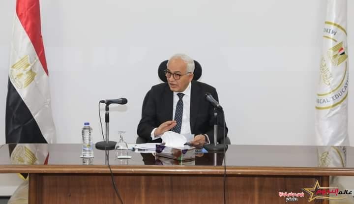 حجازي يستعرض استعدادات امتحانات الثانوية العامة وعدد من الملفات المتعلقة بتطوير العملية التعليمية